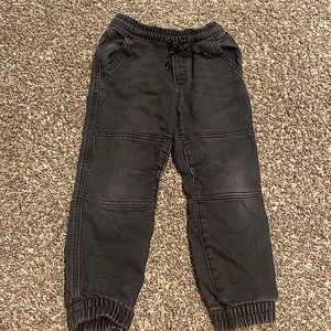 GAP denim jogger with drawstring